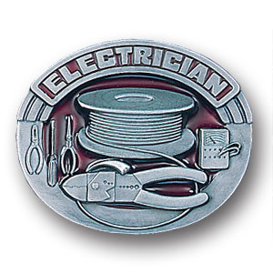 Belt Buckle - Electrician